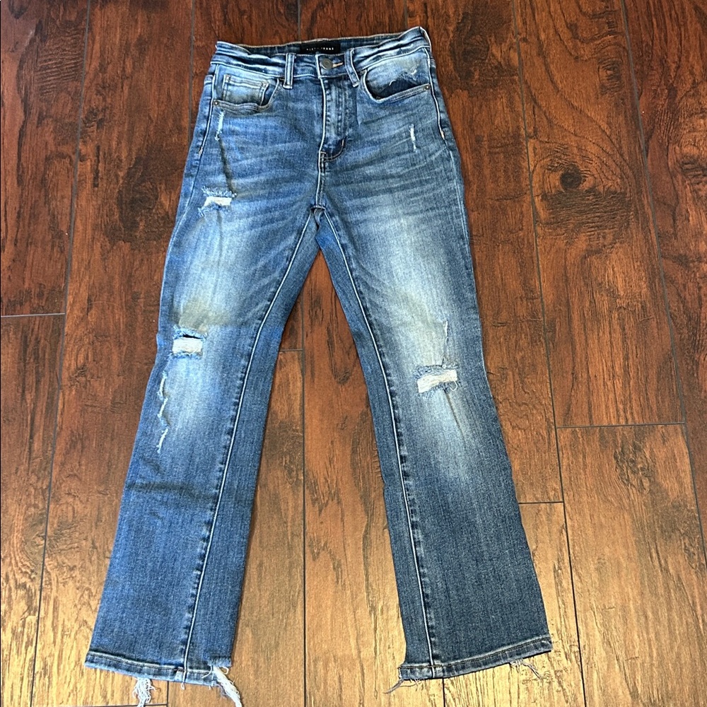 Risen Jeans Distressed Denim